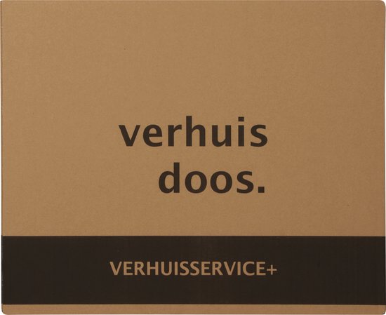 Verhuisdozen - 10 stuks - 60 Liter - Extra stevige Verhuisdoos - Dubbel golf karton - 50kg laadvermogen