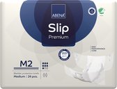 ABENA Incontinentie Slip Premium M2 - Eendelig Verband ter Bescherming van Zwaar Urineverlies en (Dunne) Ontlasting - Perfecte Aansluiting door Flexibele Sluitstrips - 96 Stuks