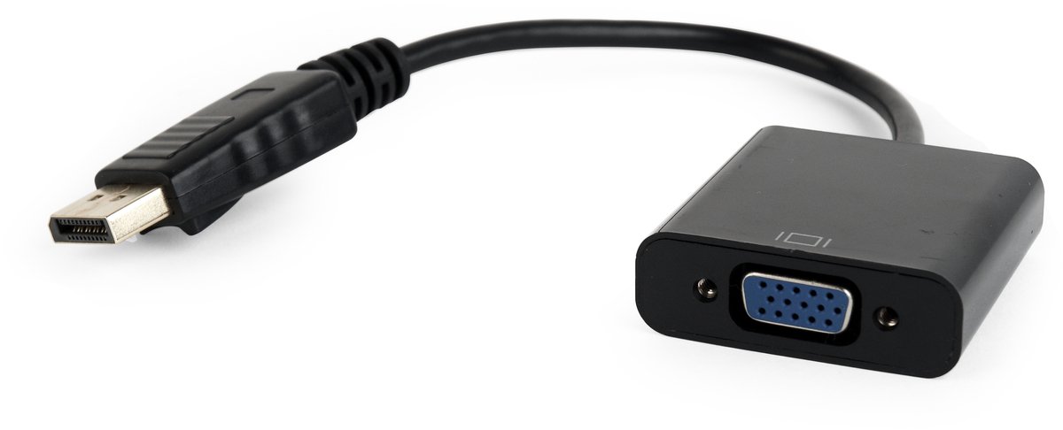 DisplayPort 1.1 naar VGA adapter / wit - 0,20 meter