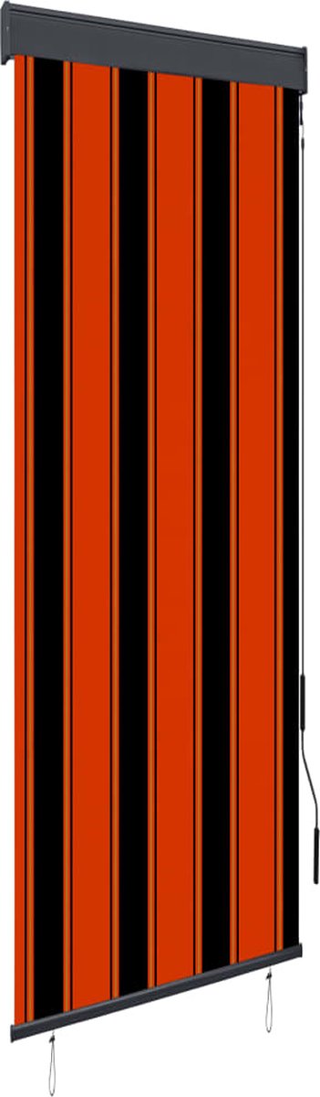 Prolenta Premium - Rolgordijn voor buiten 60x250 cm oranje en bruin