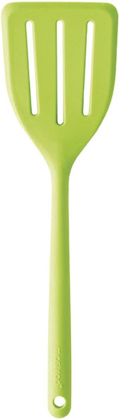 Gleufspatel, Siliconen, 30 cm, Groen - Mastrad
