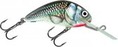 Salmo Hornet - 5 cm - zinkend - holographic grey shiner