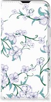 Smart Cover Geschikt voor iPhone 14 Telefoonhoesje Blossom White