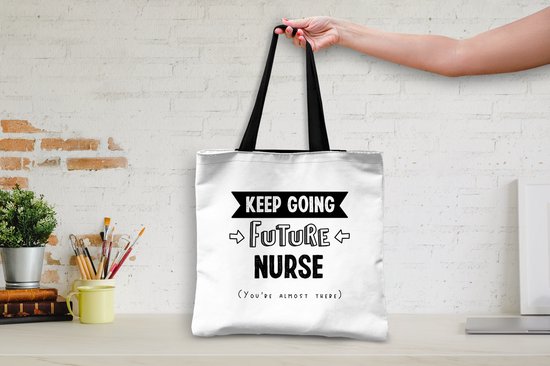 Sac Bandoulière Sac De Plage Shopper Infirmière Citations