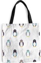 Sac à Bandoulière - Sac de Plage - Design Shopper - Animaux - Pingouin - 45x45 cm - Sac en Coton