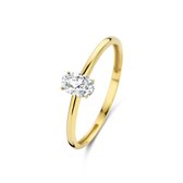 Isabel Bernard Baguette Dames Ring Goud - Goud - 19.25 mm / maat 60