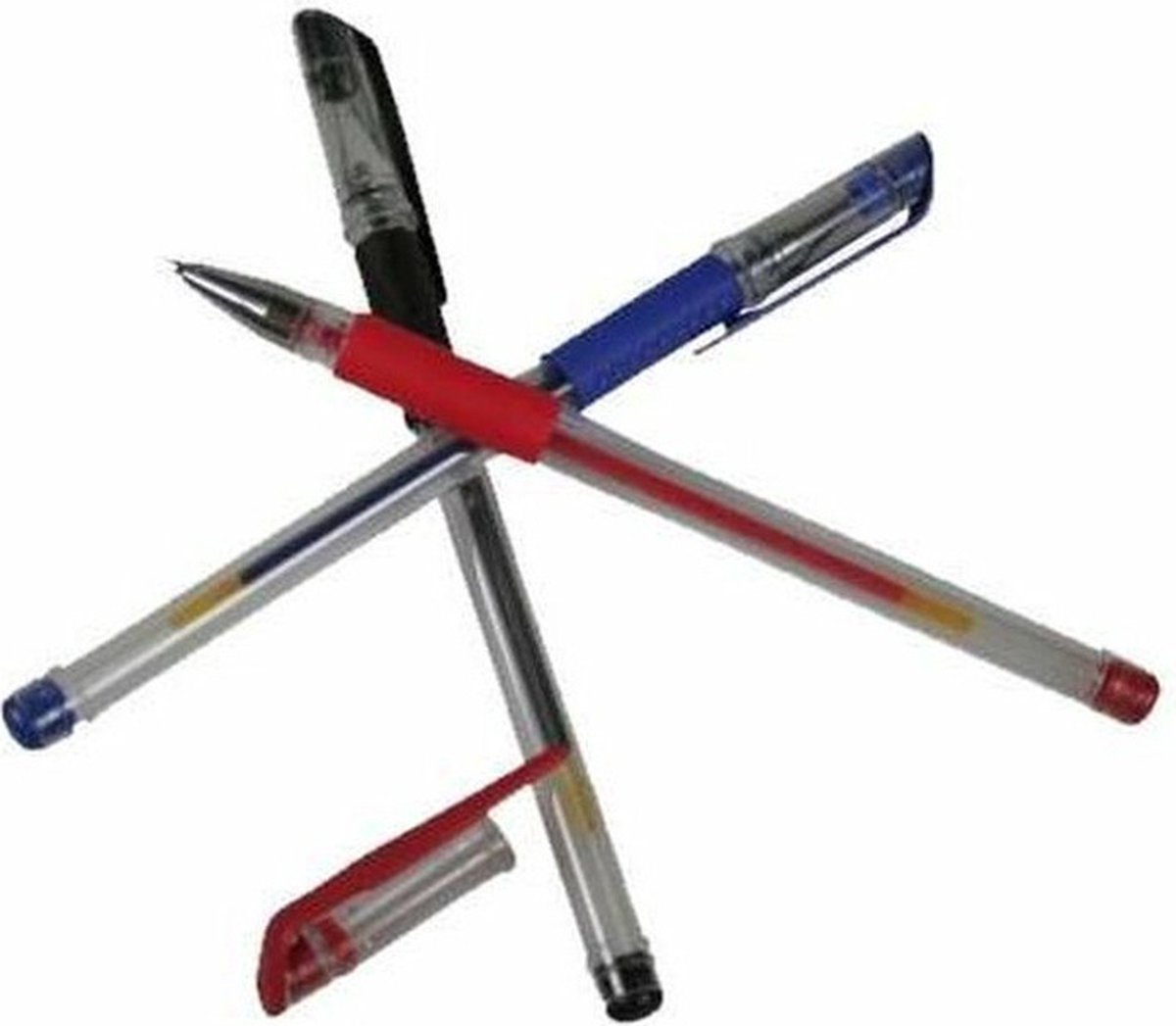 12x Bellatio knutselset gelpennen gekleurd - Tekenspullen - Hobby/knutselmateriaal