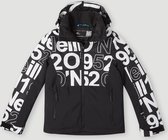 O'Neill Jas Girls LITE AOP JACKET White Wording 1952 Wintersportjas 140 - White Wording 1952 50% Gerecycled Polyester (Repreve), 50% Polyester