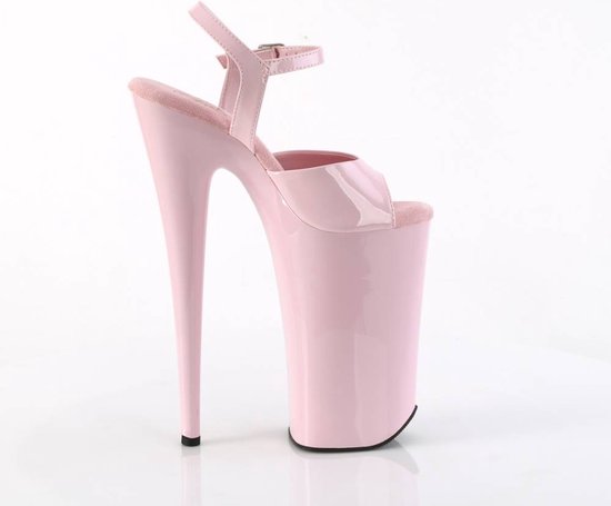 Sandales à bride cheville Pleaser, chaussures de pole dance -41 Shoes- BEYOND-009 US 11 Rose