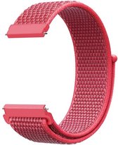 By Qubix Bracelet Samsung Galaxy Watch 5 Pro - 45 mm - Bracelet Sport Loop - Rose foncé - Bande passante : 20 mm