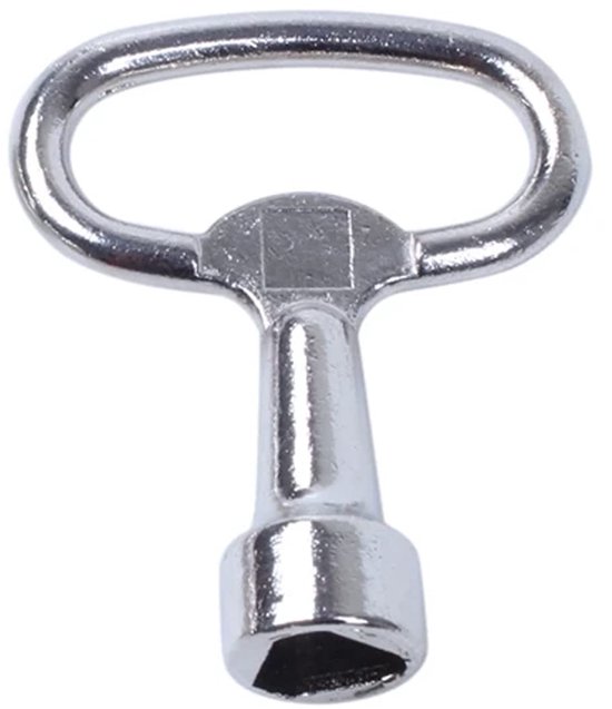 TRANKIELO® - Driehoekige liftsleutel | Nooddeursleutel met 8 mm
