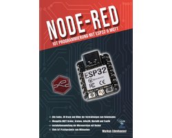 Omslag van Node-RED: IoT Programmierung mit ESP32 & MQTT