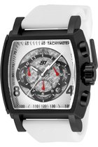 Invicta S1 Rally 48432 Heren Horloge - Waterdicht - Analoog - Quartz Uurwerk - Roestvrij Staal met zilveren Wijzerplaat - 48mm