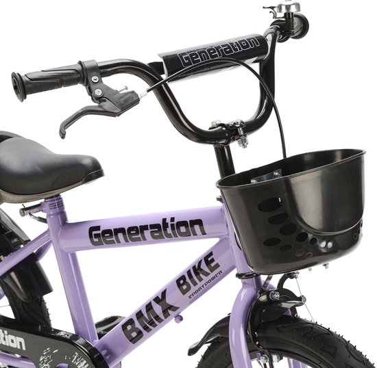 Generation BMX 14 inch Lila - Kinderfiets van Popal — afbeelding 4