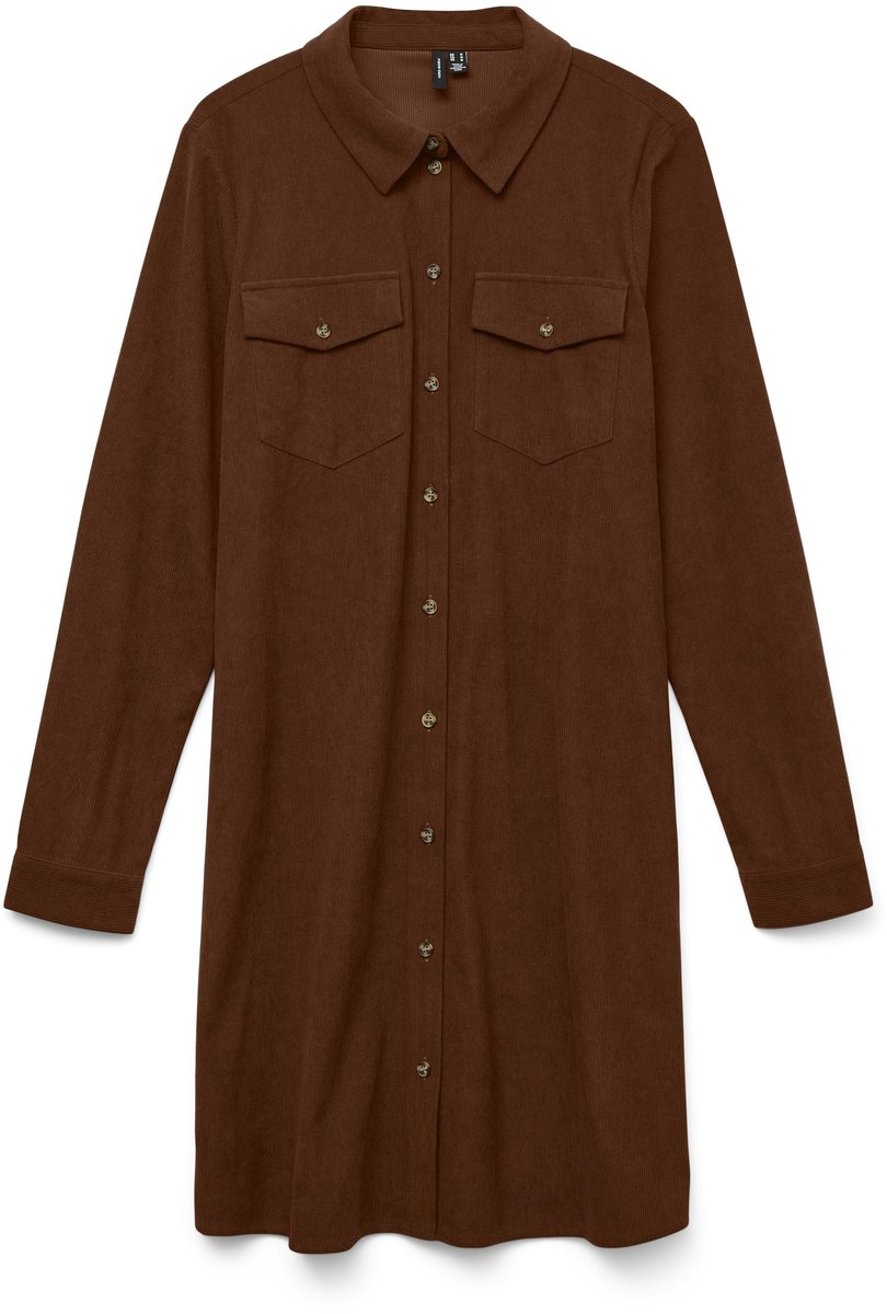 Vero Moda Jurk VMVILJA Corduroy Korte jurk