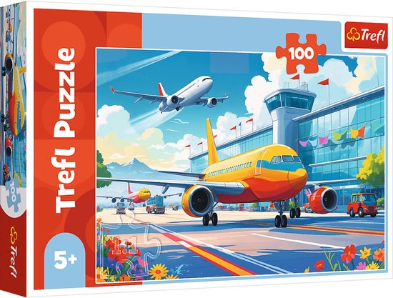 Trefl 16491, 100 stuk(s), Voertuigen, 5 jaar
