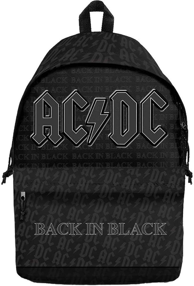 Rocksax AC/DC - Back In Black Rugtas - Zwart