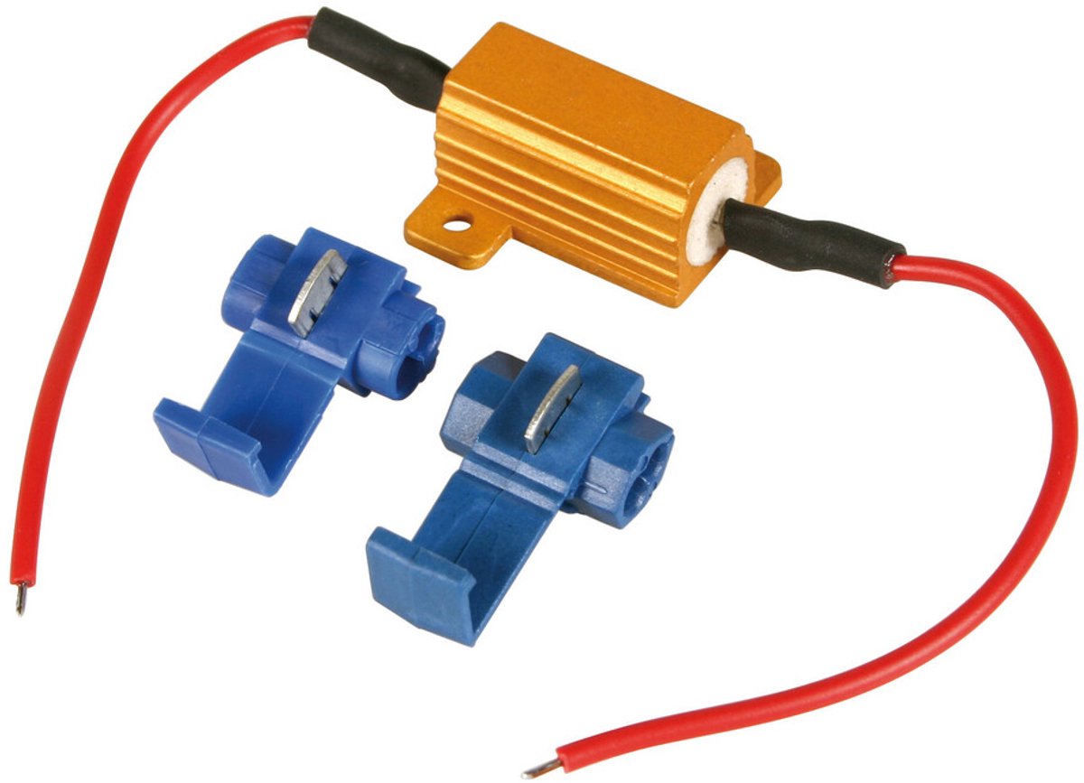 Afgedichte weerstandsconstructie, 12V - 3 OHM - 5 W