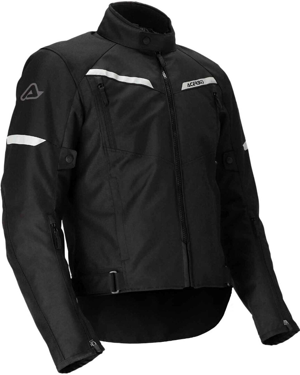 Acerbis X-Street Dames Zwart Textiele Motorjas - Jas
