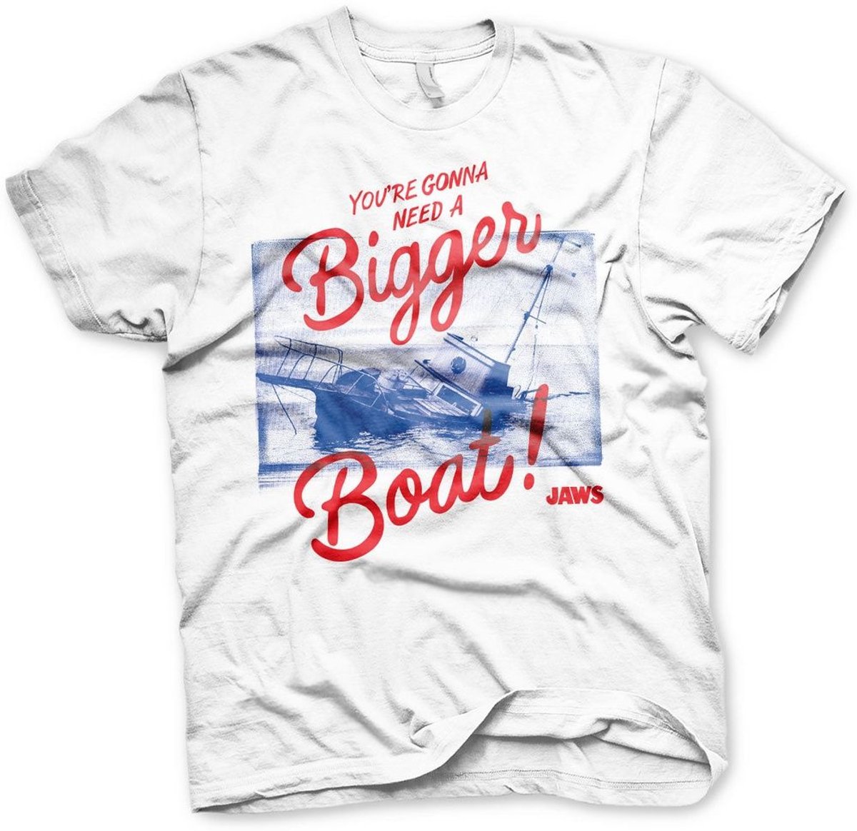 Jaws You're Gonna Need A Bigger Boat Big Tall T-shirt UV-1-JAW012-H81-15