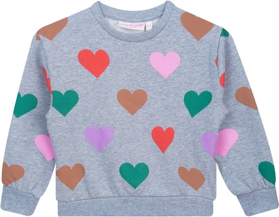 Pull pour Filles Someone FAUVE-SG-16-A - GRIS MELANGÉ