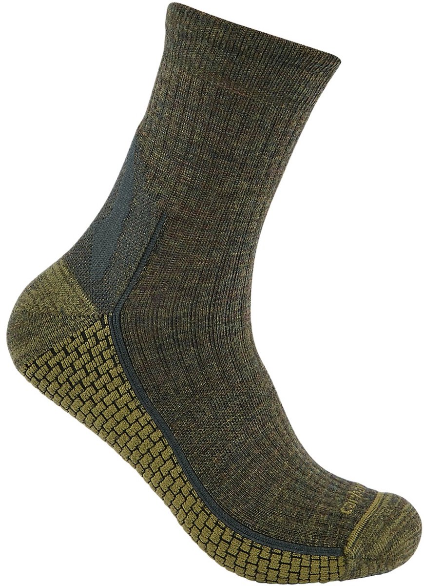 Carhartt Synthetic-Merino Wool Quarter Sock SQ9250-M Groen