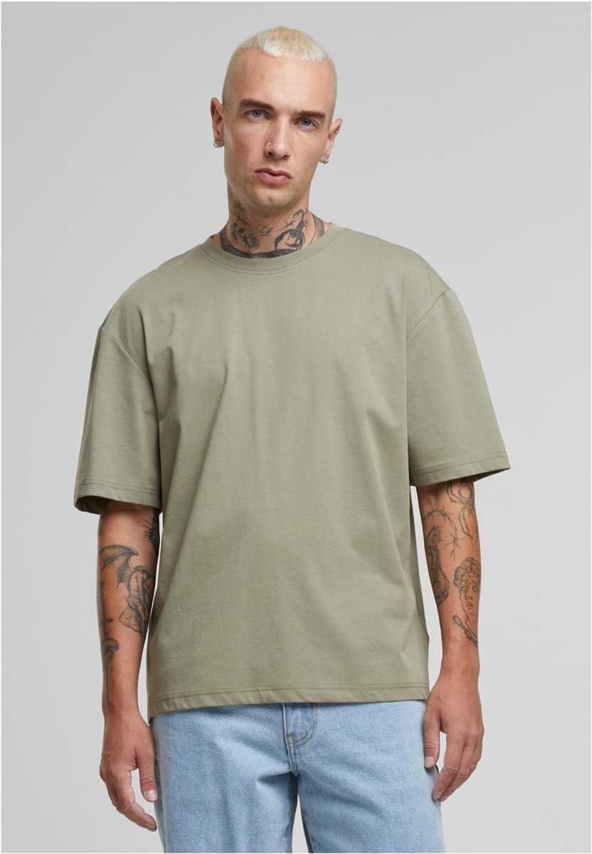 Urban Classics Sorona Loose Fit Heren T-shirt 4XL Olijfgroen