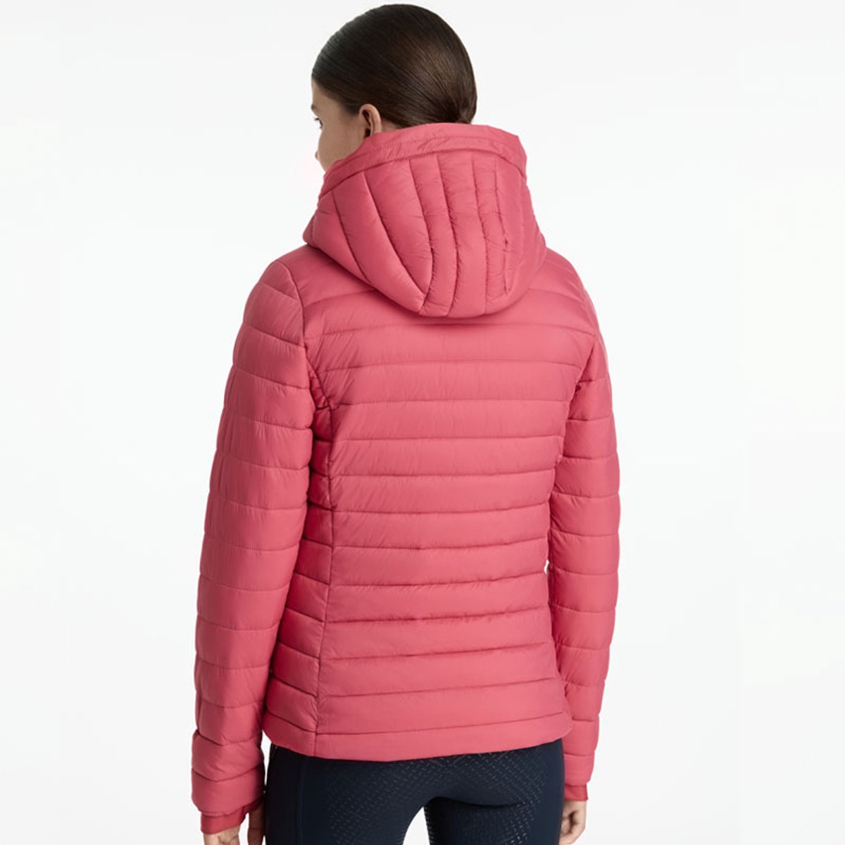 LeMieux Puffer Jas Ruby Kids Cranberry - 152