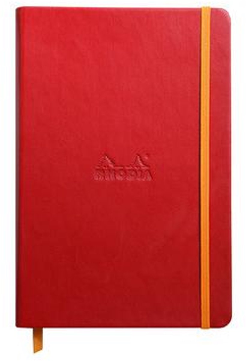 Rhodia 118753C schrijfblok & schrift A5 96 vel Rood