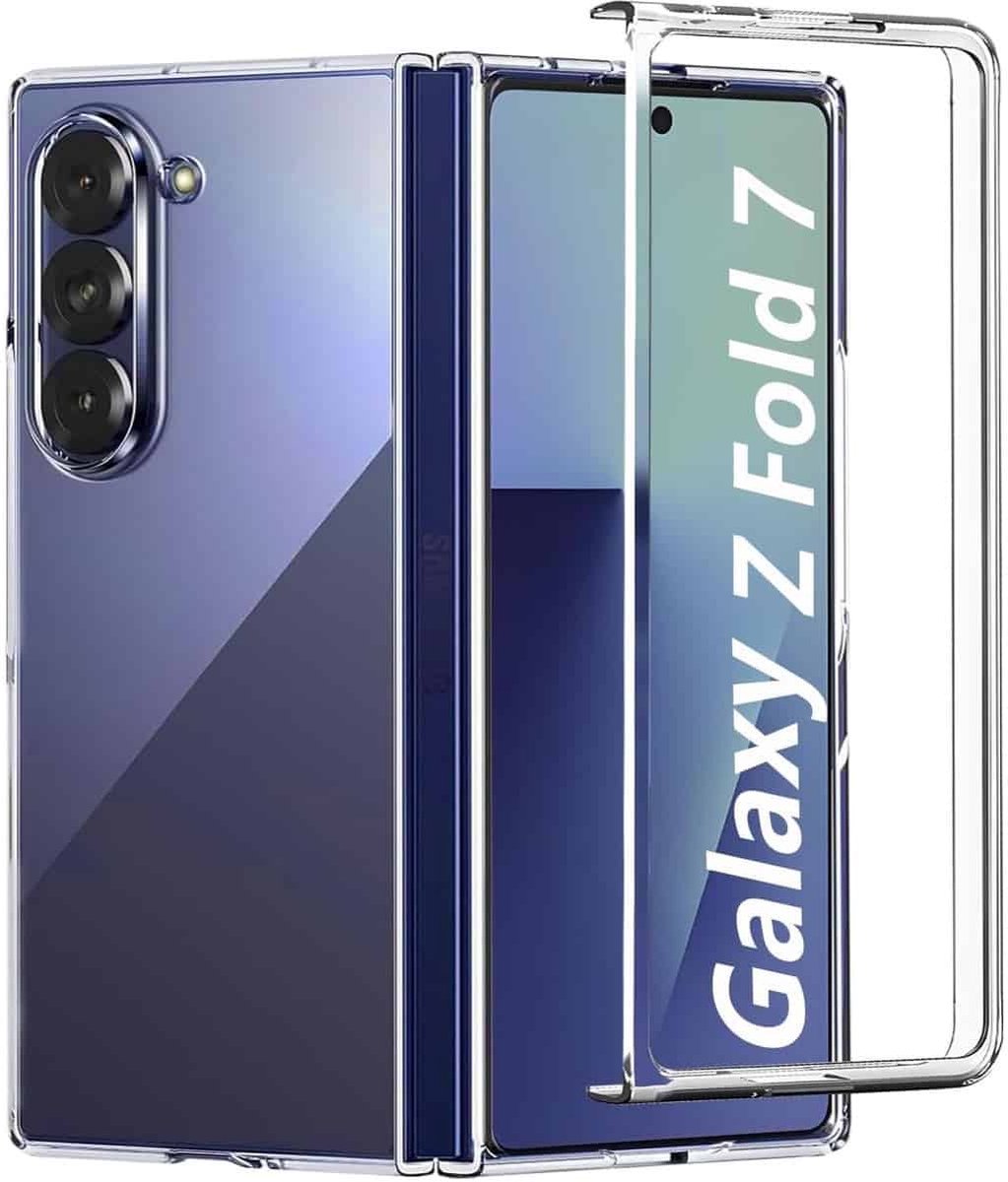 Casemania - Backcover - Geschikt voor Samsung Galaxy Z Fold 7 - Transparant