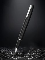 Minging Vulpen van robuuste, set van 2 vulpennen, bevat 4 inktpatronen en 2 navulconverters, ergonomische handgreep, geschikt voor patronen met een opening van 3,4 mm