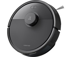 Roborock Robot VC Q7 BF Zwart, 8.000 Pa Hyper Force zuigkracht, Preci Sense Lidar-navigatie, flexibele app-besturing