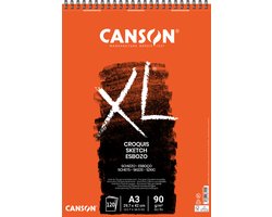 Canson schetsblok XL formaat 297 x 42 cm (A3) blok van 120 blad