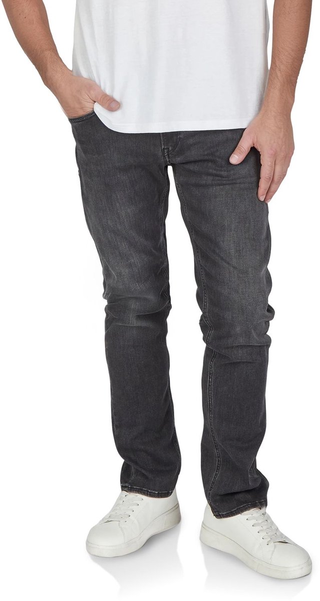 Replay Heren Jeans Broeken Grover regular/straight Fit Grijs Volwassenen Denim Jeansbroek
