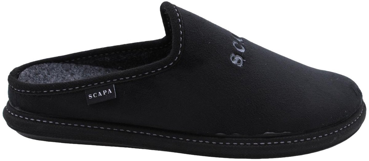 Scapa - Pantoffels - Zwart - Heren - Maat 41 -