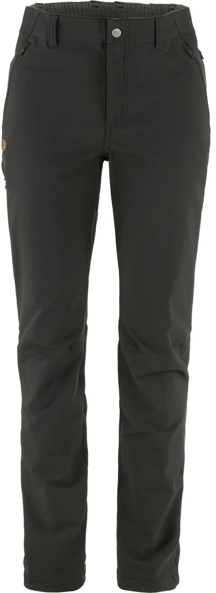 Fjällräven Abisko Winter Stretch Broek Dames Dames Wandelbroek Zwart