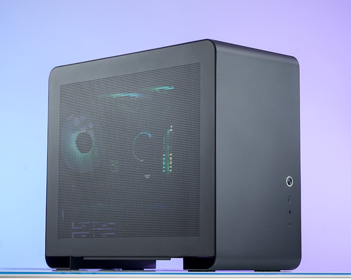 Jonsbo U4 Mini Mini Tower Zwart behuizing - afbeelding 3