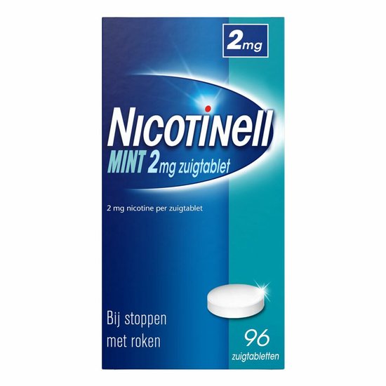 Nicotinell Mint Zuigtabletten 2mg - 3 x 96 tabletten