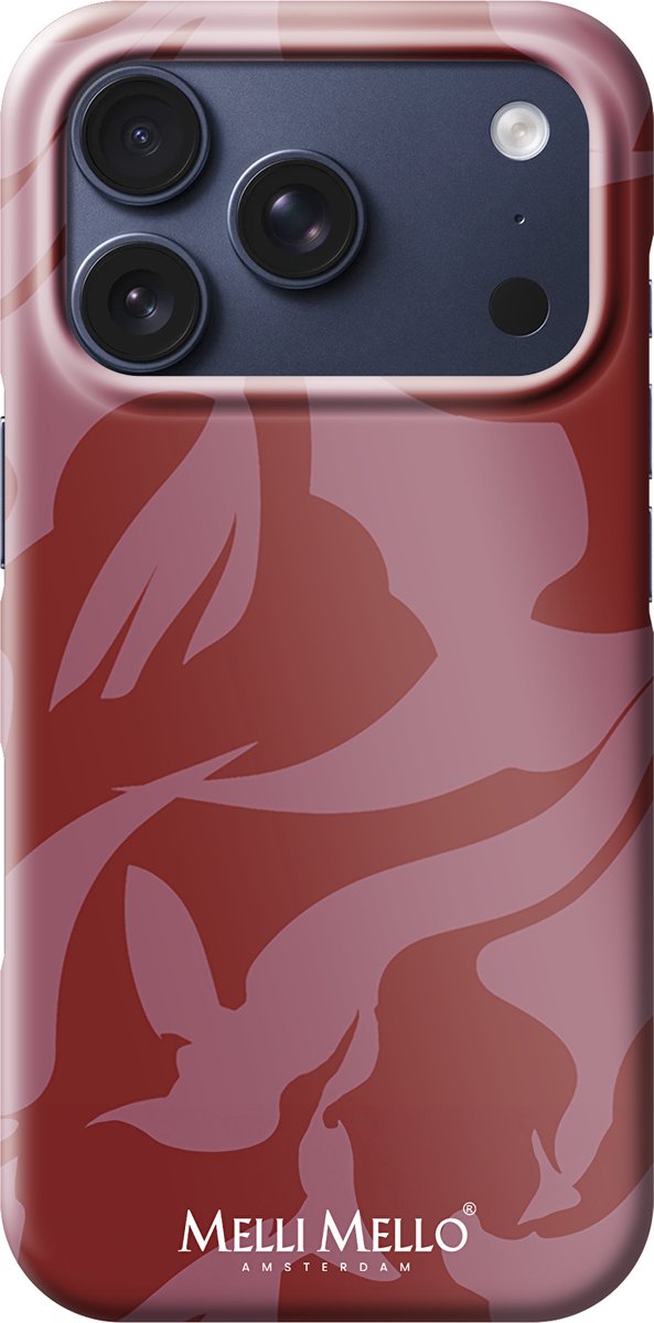 Melli Mello Telefoonhoesje Crimson Wave (Hard Case) - Samsung Galaxy S24 Plus