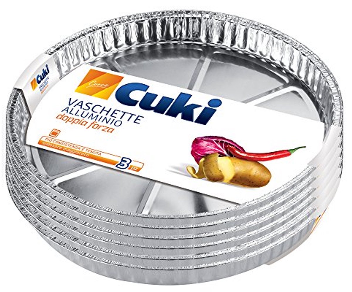 Aluminium pizzacontainers - 18 schalen (multipack)