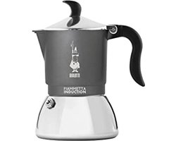 Inductie Koffiemachine voor 2 Tassen - Aluminium en Staal