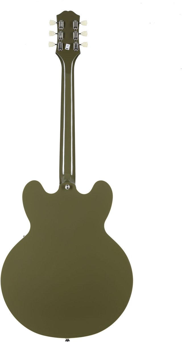 Epiphone ES-335 Olive Drab - Semi-akoestische gitaar
