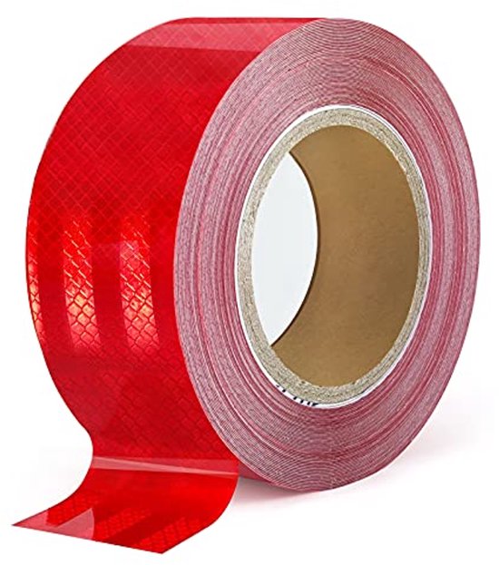 Reflecterend plakband 10 m x 5 cm - Waterdichte zelfklevende
