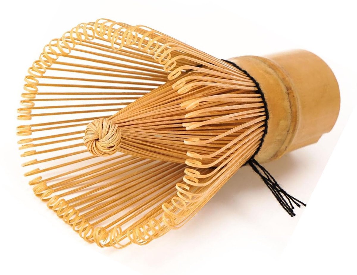 Bamboe Matcha Bezem - Matcha whisk 64 prongs - Matcha Thee Accessoire