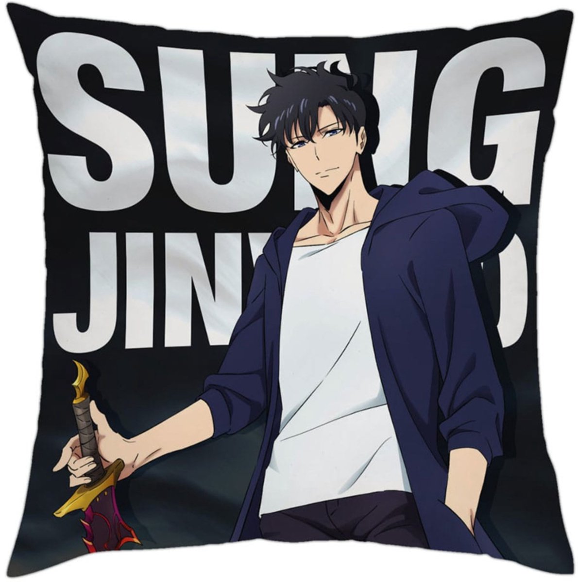 Solo Leveling Pillow Sung Jin-Woo 40 x 40 cm