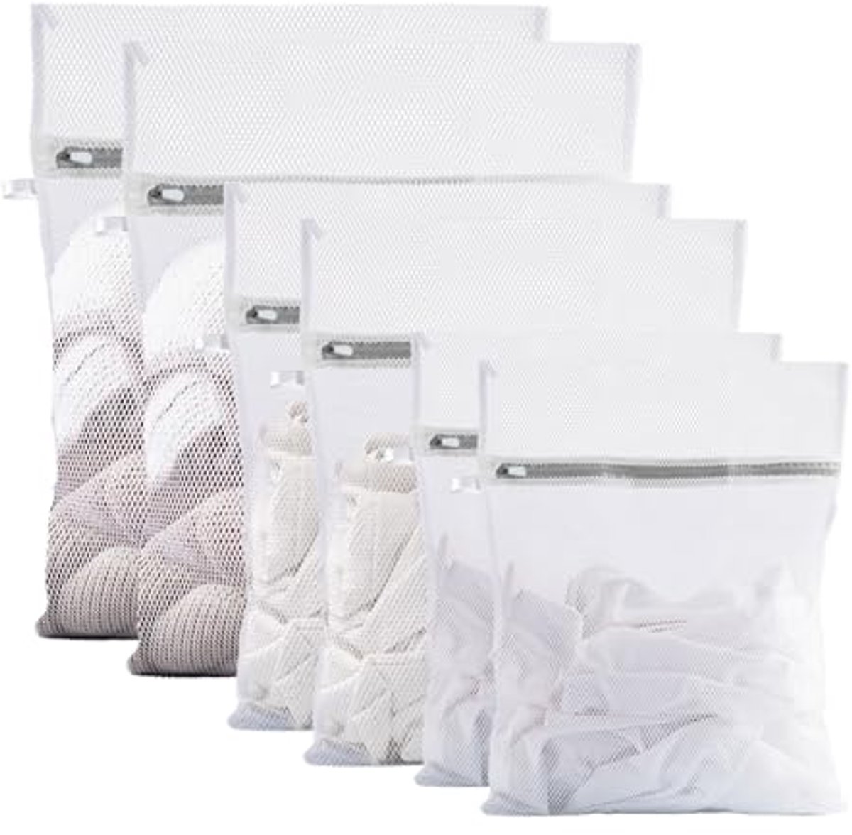Waszakken voor wasmachine - Set van 6