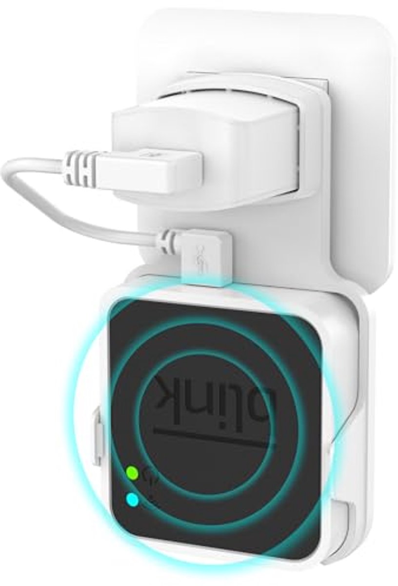Stekkerhouder voor Blink Sync Module 2 - Houder voor Binnen- en Buitenmontage met Korte Kabels