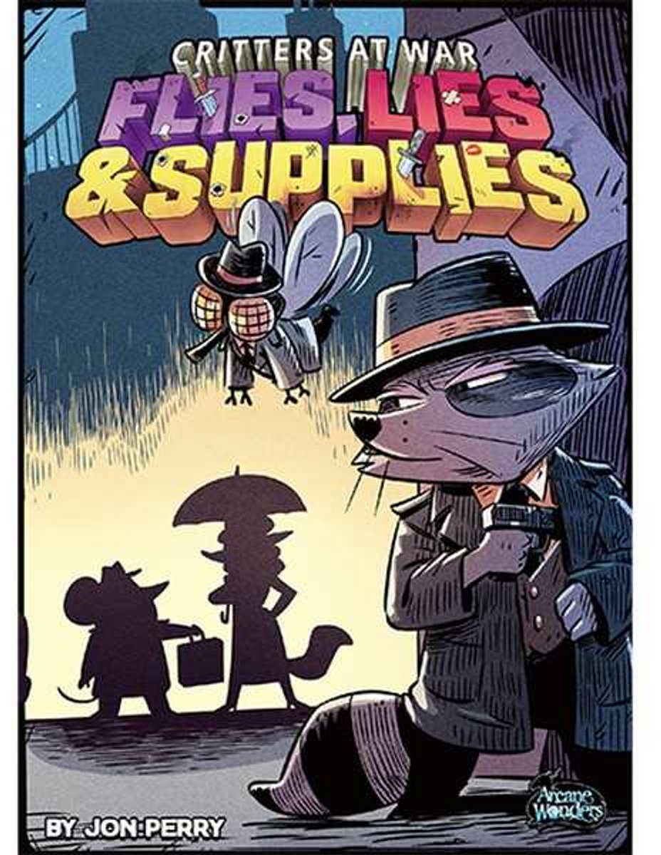 Asmodee Critters At War: Flies, Lies & Supplies 20 min Bordspel