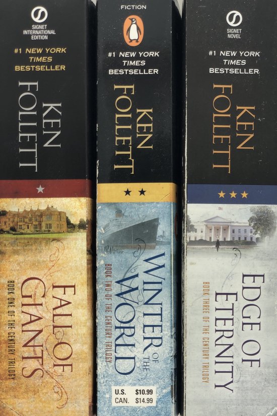 Ken Follett Century Trilogy War Stories Collection - 3 Books Set, Ken ...