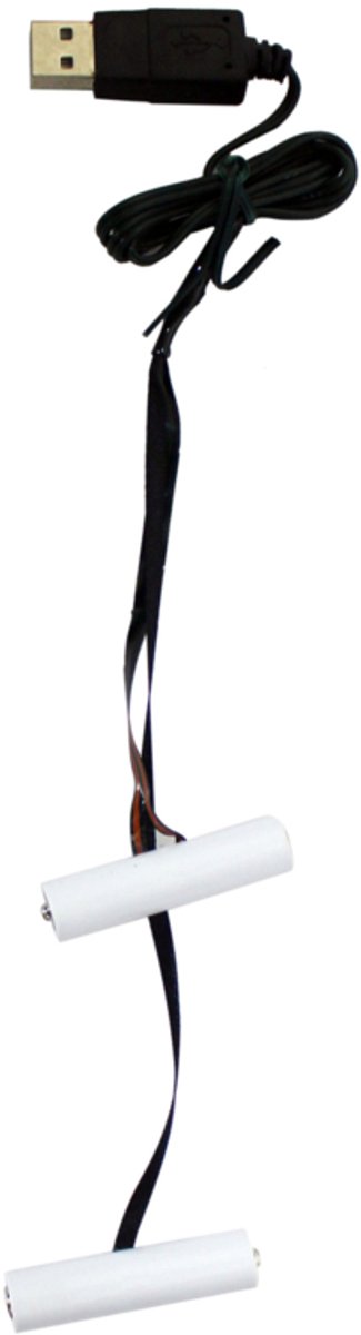 Santaville - USB Power Adapters Equivalent to 2-AAA Leader Wire: 46cm